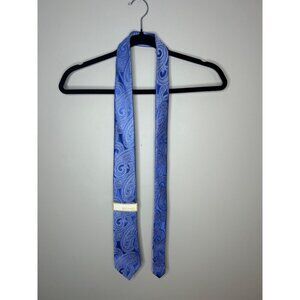 Michael Kors Blue Paisley Men's Tie Business NWT